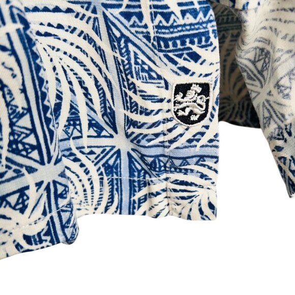 Nat Nast Size XL Vintage Silk Cotton Shirt Button Down Tropical Casual Work - Picture 3 of 8